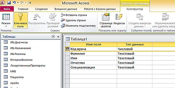 Объекты СУБД Microsoft Access - student2.ru