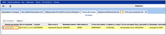 Оформление Кредитного договора - student2.ru