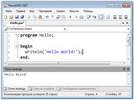 основные элементы языка pascal - student2.ru