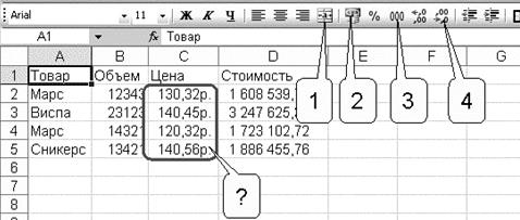 Основы работы с электронной таблицей Excel - student2.ru