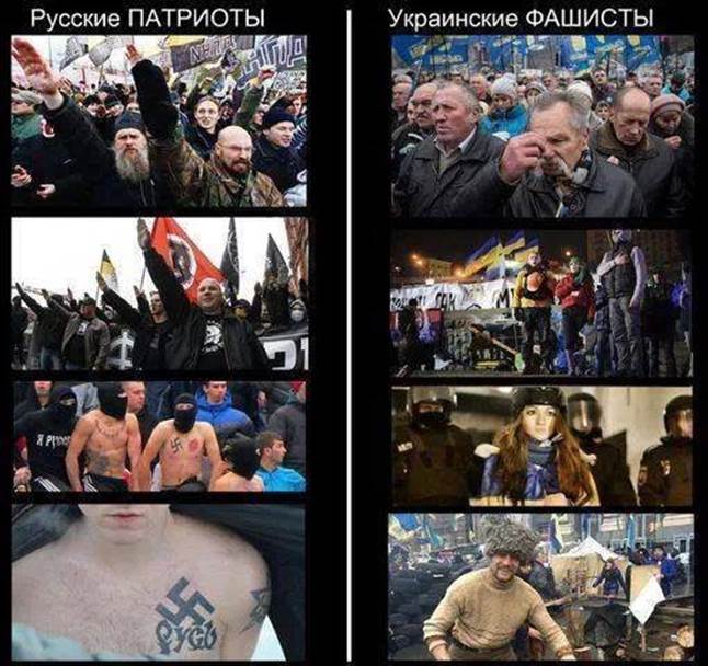 Почему лидеры массовых протестов на Юго-Востоке - это «бандиты и сепаратисты», а активисти в мэрии Киева - «власть народа»? - student2.ru