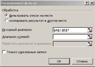 Поиск, фильтрация и редактирование в базах данных. Использование формы данных - student2.ru