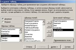 Порядок выполнения задания 1. Входящая в состав Microsoft Office программа Access предназначена для создания и работы с электронными базами данных - student2.ru