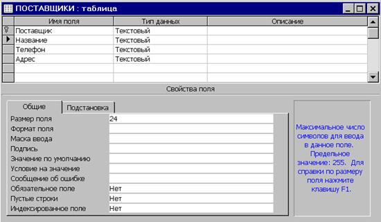 Пример проектирования базы данных «СКЛАД» - student2.ru