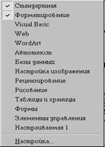 Рабочая среда текстового редактора Word - student2.ru