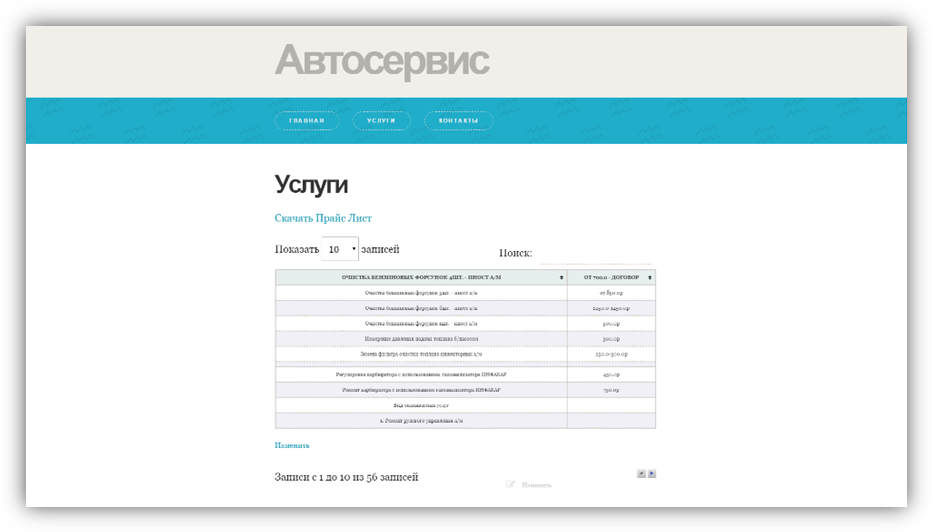 Разработка интерфейса web-сайта - student2.ru