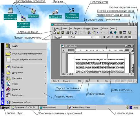 Редактор WORD. Создание документа. Оформление документа - student2.ru