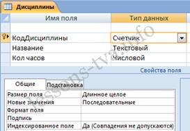 Создание базы данных (таблиц и связей между ними) в Access 2007 - student2.ru