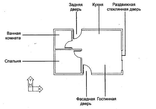 Создание контуров наружных стен - student2.ru