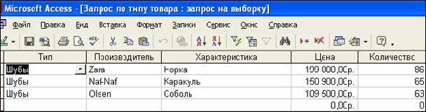 Создание пользовательского интерфейса. В моей БД содержатся 14 запросов всех типов: - student2.ru