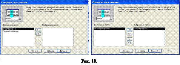 Создание структуры таблицы - student2.ru