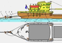 Способы крепления буксирного каната - student2.ru