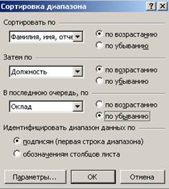 Технология создания списков - student2.ru