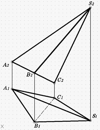 Задания по начертательной геометрии - student2.ru