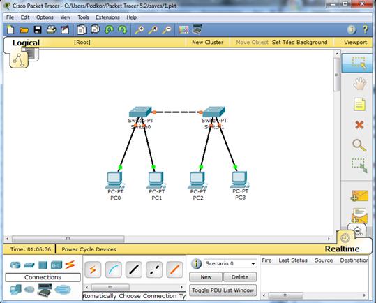 Знакомство со средой Cisco Packet Tracer. - student2.ru