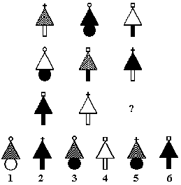 Зрительно-пространственный тест (IQ) - student2.ru
