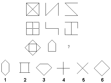 Зрительно-пространственный тест (IQ) - student2.ru