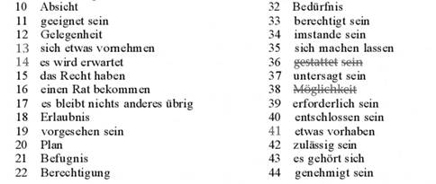 III Учебно-методический блок. 1. Ordnen Sie die Umschreibungen den einzelnen Modalverben zu - student2.ru