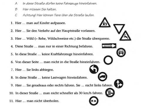 III Учебно-методический блок. 1. Ordnen Sie die Umschreibungen den einzelnen Modalverben zu - student2.ru