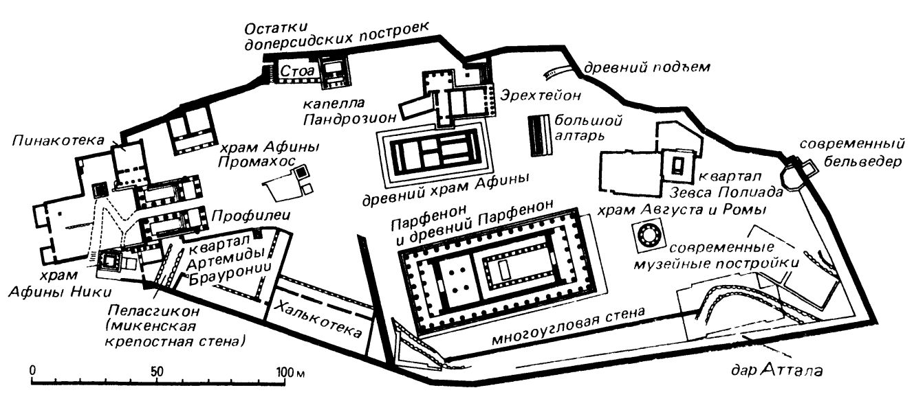 ансамбль афинского акрополя. - student2.ru