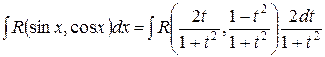 Лекция 38. Основные методы интегрирования. Интегрирование некоторых классов тригонометрических функций - student2.ru