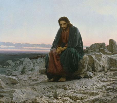 Описание картины: «Христос в пустыне» - student2.ru