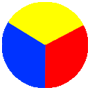 Основные цвета: красный, желтый и синий - student2.ru