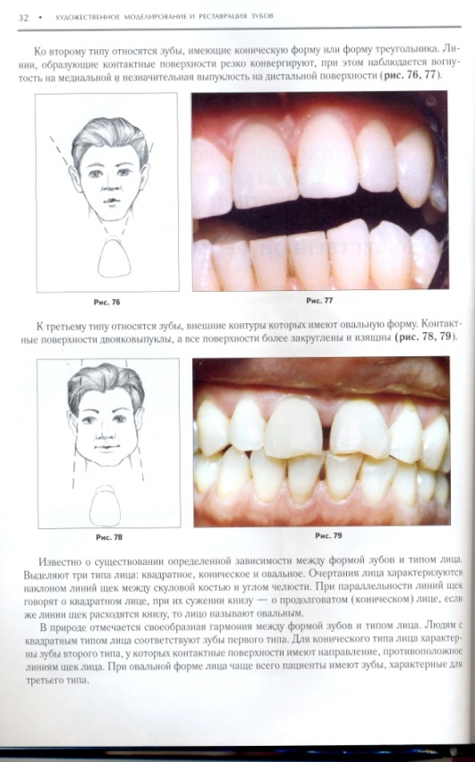 Подбор формы и цвета искусственных зубов - student2.ru