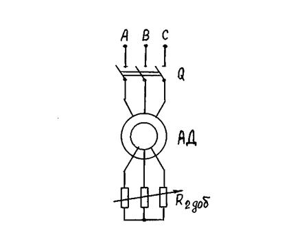 Расчет искусственных механических характеристик n(M) при различных способах регулирования частоты вращения трехфазного асинхронного двигателя. - student2.ru