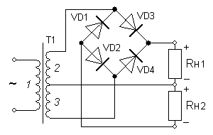 Трехфазная мостовая схема выпрямления - student2.ru