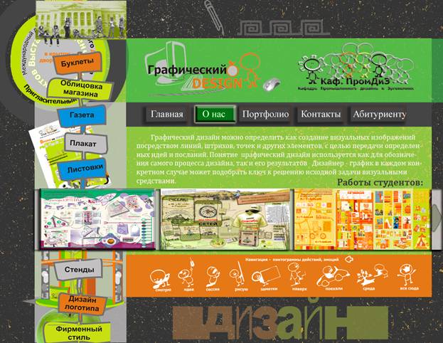 Этапы создания дизайна web-сайта - student2.ru