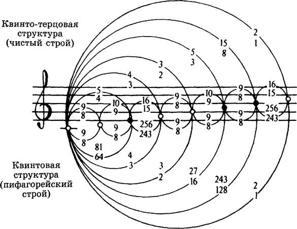 квинто-терцовая структура диатоники - student2.ru