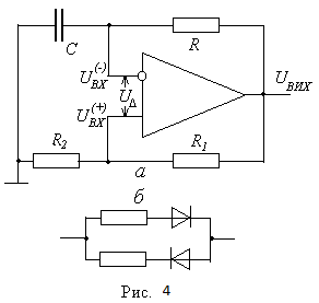 Мультивібратор на операційному підсилювачі - student2.ru