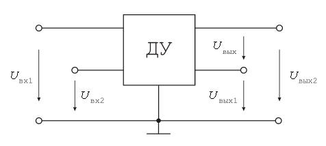 Работа 4.1 Дифференциальные усилители на биполярных транзисторах - student2.ru