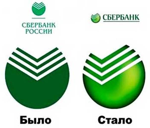 Вышивка логотипа История логотипа Сбербанка - student2.ru