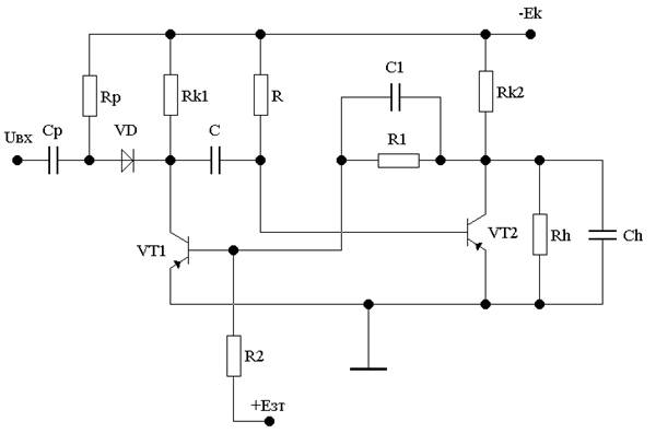 З яких виходів ОВ на дискретних елементах краще знімати напругу? - student2.ru