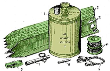 Мина ПОМЗ-2М (Противопехотная осколочная мина) - student2.ru