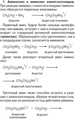 Алифатические первичные, вторичные и третичные амины, их основность - student2.ru