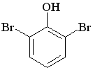 Фенол реагирует с бромной водой. Укажите формулу основного продукта взаимодействия - student2.ru