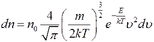 Газ в силовом поле. Барометрическая формула. Распределение Максвелла – Больцмана. Экспериментальное определение числа Авогадро. - student2.ru