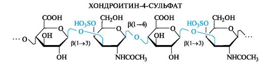 Гетерополисахариды (гиалуроновая кислота, хондроитинсульфаты, гепарин). - student2.ru
