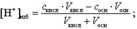 I. Кривая титрования сильной кислоты сильным основанием (и наоборот) - student2.ru