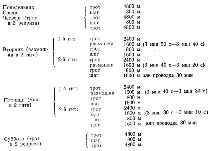 Индивидуальный тренинг молодняка - student2.ru