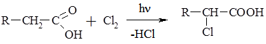 Химические свойства. I. Реакции атома Н в карбоксильной группе - student2.ru