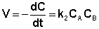 Кинетическое уравнение химической реакции. Порядок реакции. - student2.ru