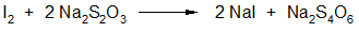 Количественное определение. 1. прямое титрование тиосульфатом натрия (индикатор крахмал.) Навеску йода предварительно растворяют в водном растворе иодида калия - student2.ru