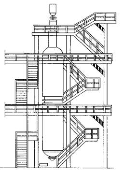 Лестницы промышленных зданий - student2.ru