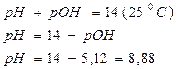 Методика расчёта pH в растворах средних гидролизующихся солей - student2.ru