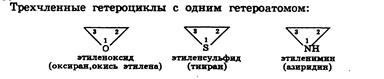 Молекулы гетероциклов могут содержать различные заместители. - student2.ru