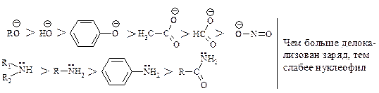 Нуклеофильное замещение - student2.ru